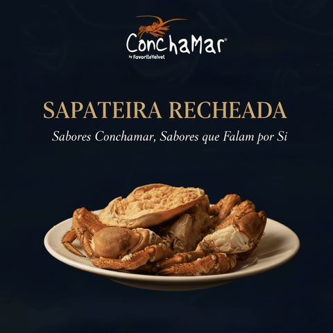 Sapateira Recheada Fresca Cancer Pagurus 450/600g Uni.